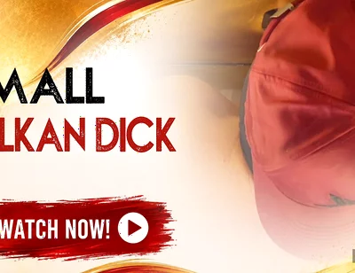 Small Balkan Cock Squirts All Full at Gloryhole