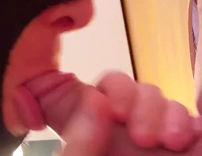 Big Cum Explosion at Gloryhole Horny Xl Cock