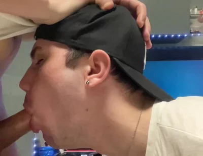 Deepthroat - He Cum on My Face
