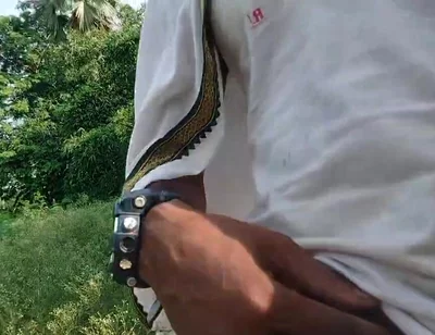 Panjabi Desi Boy Forest Outdoor Handjob