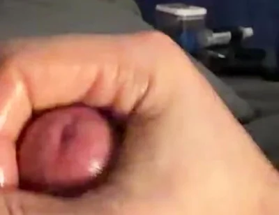 Jerking That Hairy Cock