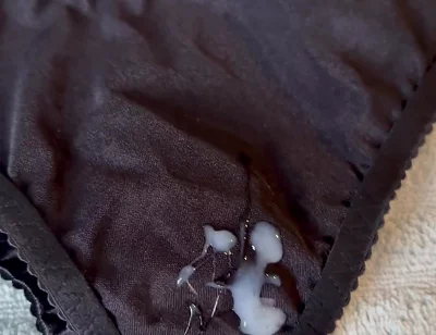 Cum on Wife’s Panties 18