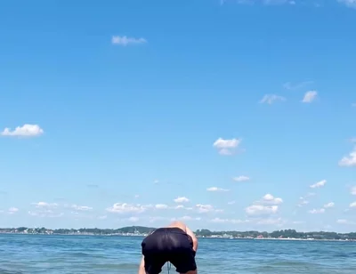 My Butt at the Beach