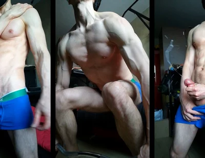 A Quick Warm-up Before the Main Workout - Massive Cumshot