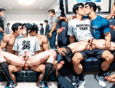 Outdoor Gay Group Fucking