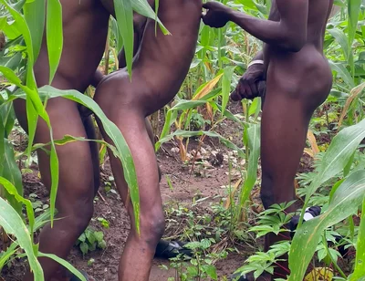How I Had Sex with This Thuggish Guy with Huge Long Dick Inside a Corn Farm Land