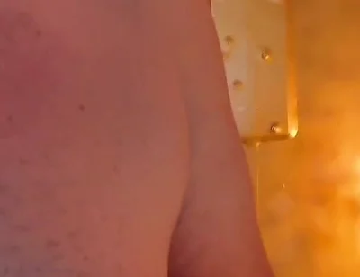 Cum Biscuit at Gloryhole Squirted on the Biscuit