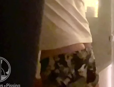 Caught Pissing on His Friend in the Bathtub