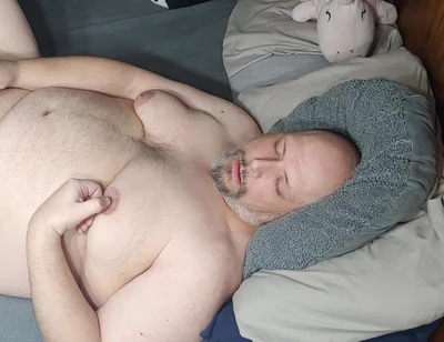 Chubby Guy Jerk and Cum