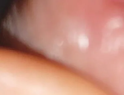 Hot Daddy in Close-up of the Inside of the Glans!