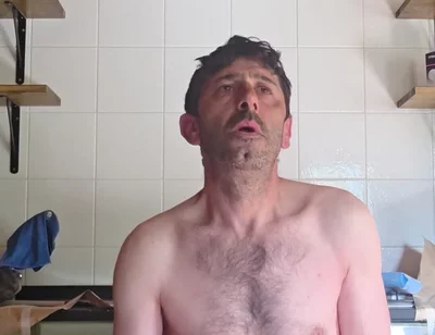 Straight Guy with Huge Cock Jerks off in the Cabin