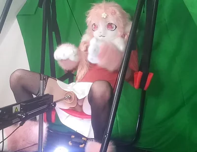 Dildo in My Furry Ass 1