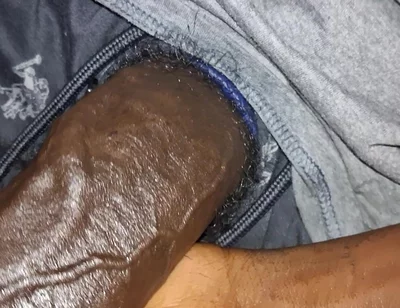 Juicy Oily Uncut BBC Stroking Slowly Close up