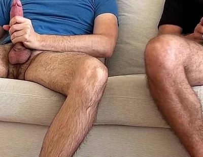 Straight Buddie Helps Jerking off