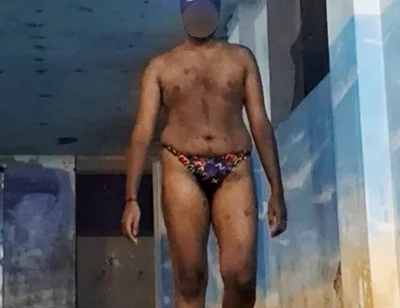 Nude Indian Mallu in Swimming Pool