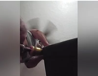 Watch Me Fuck This Fleshlight From Below And Cumming All Over