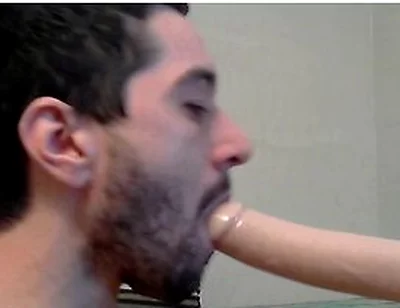 Suck And Fuck Bandit Dildo While In Chastity