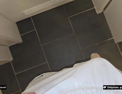 German Dirtytalk! Post Match Sweaty Jerk off in Nike Shorts & Wet Puma Socks Big Cum