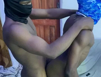 Black Bubble Ass Guy Likes My Dick