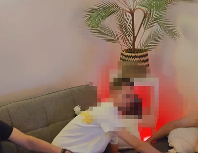 Part 1 - Straight Divorced Turkish Uber Driver Fucks the Curious Delivery Twink for the First Time