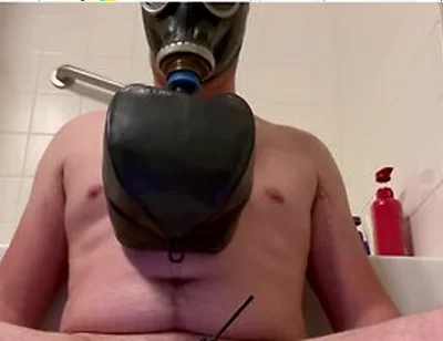 Latex Bitch Puppy Breathplay Cum