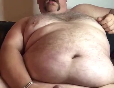 Big Fat Pig Wank and Cum