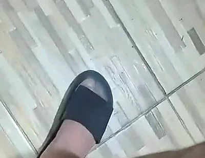 Handjob in the Bathroom