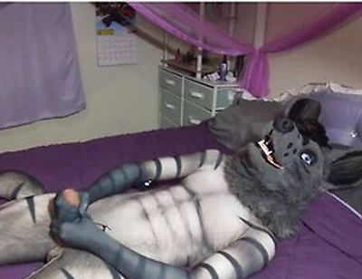 Just A Hyena Boy Pawing