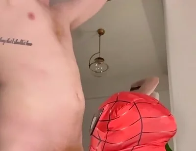 Stretching Spider-man