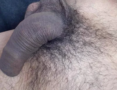 Soft Black Cock Close up