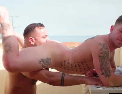 Sir Peter And Andrew Delta In Cant Help But Notice The Oversized Bulge On Hung Beach Goer