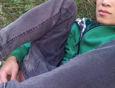 Jon Arteen Gay Twink's Soft Strokes Risky Outdoor, Caught or Not