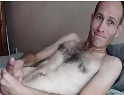 Making Himself Happy With A Solo Jerking Session