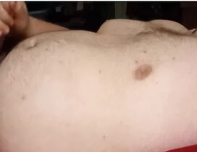 Catching Your Chubby Friend Cumming In The Same Bed
