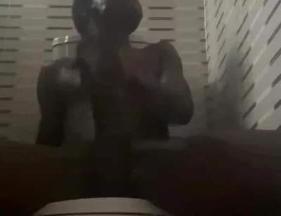 Short One in Toilet