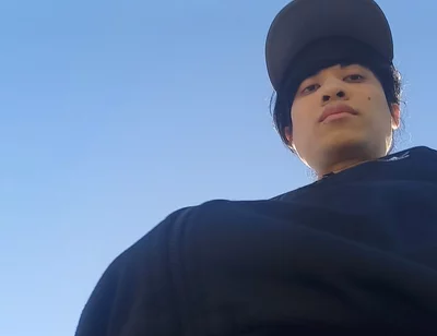 Freeballing Public Twink Walks Outdoors Commando No Underwear Beneath Black Adidas Tracksuit Campus Sneakers While Out Cruising