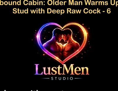 English Audio Gay Sex Story - Snowbound Cabin Older Man Warms up Young Stud with Deep Raw Cock - Part 6