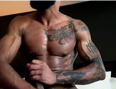 Sweaty Muscle Close-up Full Ending In My Of