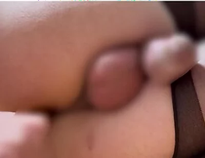 Im Wearing Her Pantyhose And Masturbating. Im So Excited That I Drool Over And Over Again