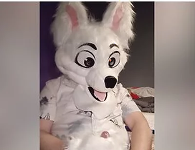 Fursuit Pubby Paws Off Until He