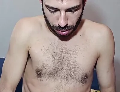 First Time on Video Sucking a Dildo
