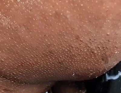 My ass, on the dildo close up