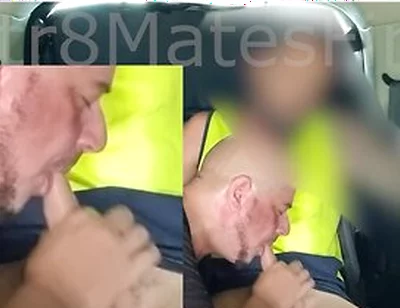 Str8 Aussie Tradie Gets First Time Gay Blow Job - Subtitled