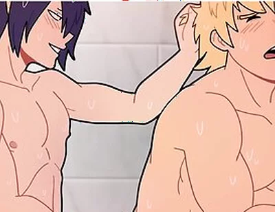 Tamaki Vs Mirio In The Gym Shower, Gay Porn Version Of The Anime My Hero Academia