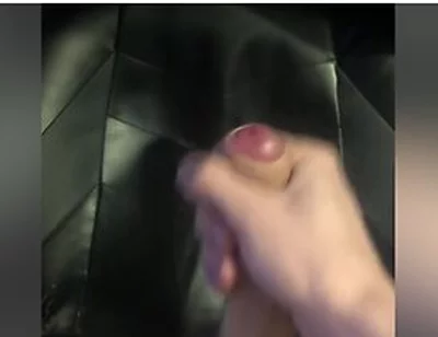 18 Year Old Cock Explodes Onto Chair