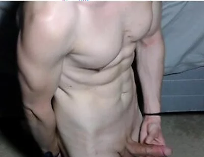 Simple Self Bondage And Cum