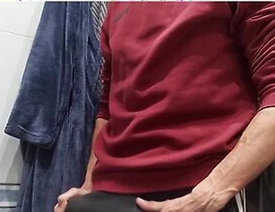 Getting Dressed After Coming Out Of The Shower, I Went To The Street With A Hard Cock And No Underwe