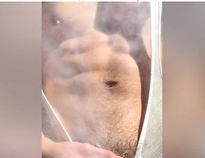 Japanese Student 18+ Wears Erotic Singlet And Jerk Off His Big Cock