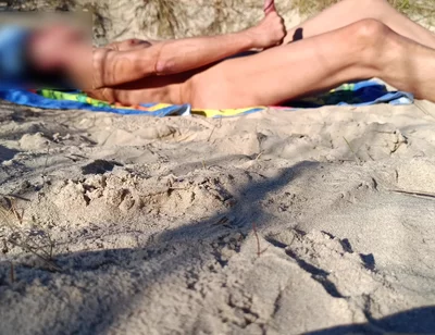 Masturbation on the Beach