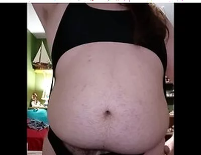 Fat Guy Wearing Bodysuit Strips And